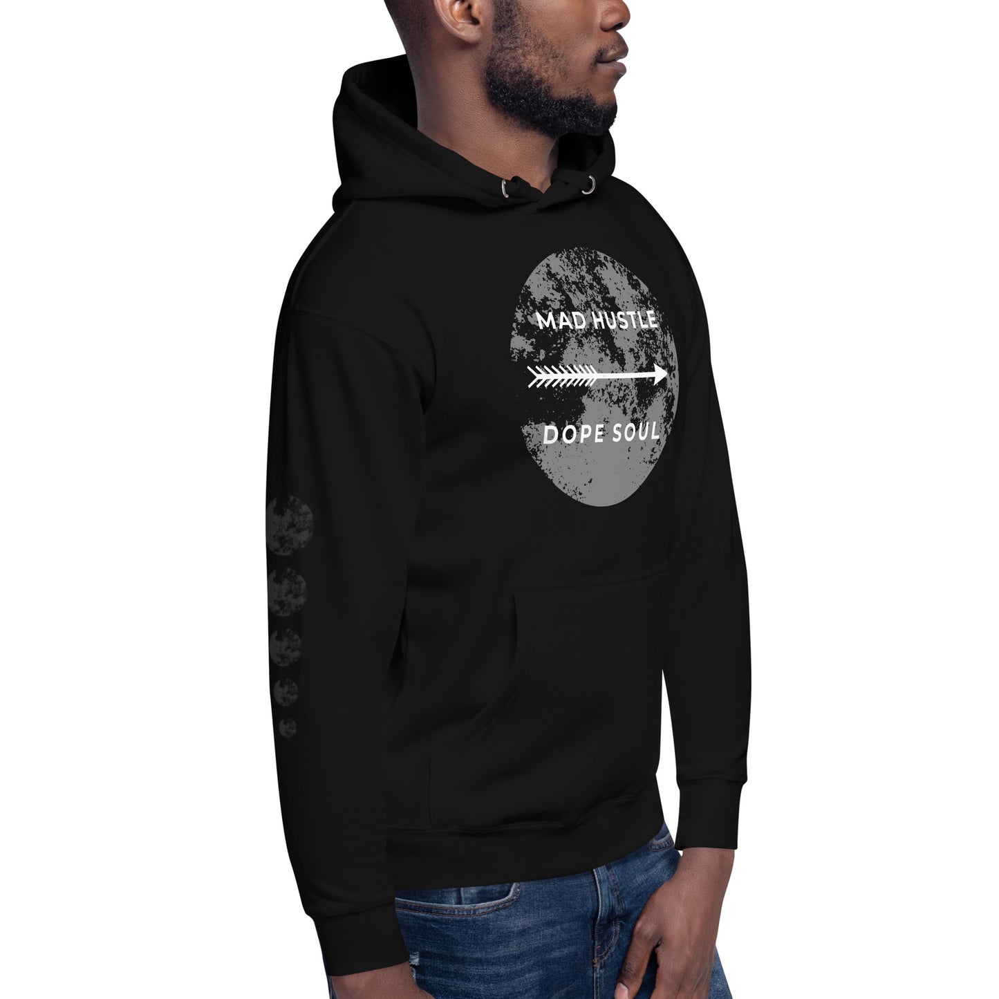 Unisex Hoodie with the Moon