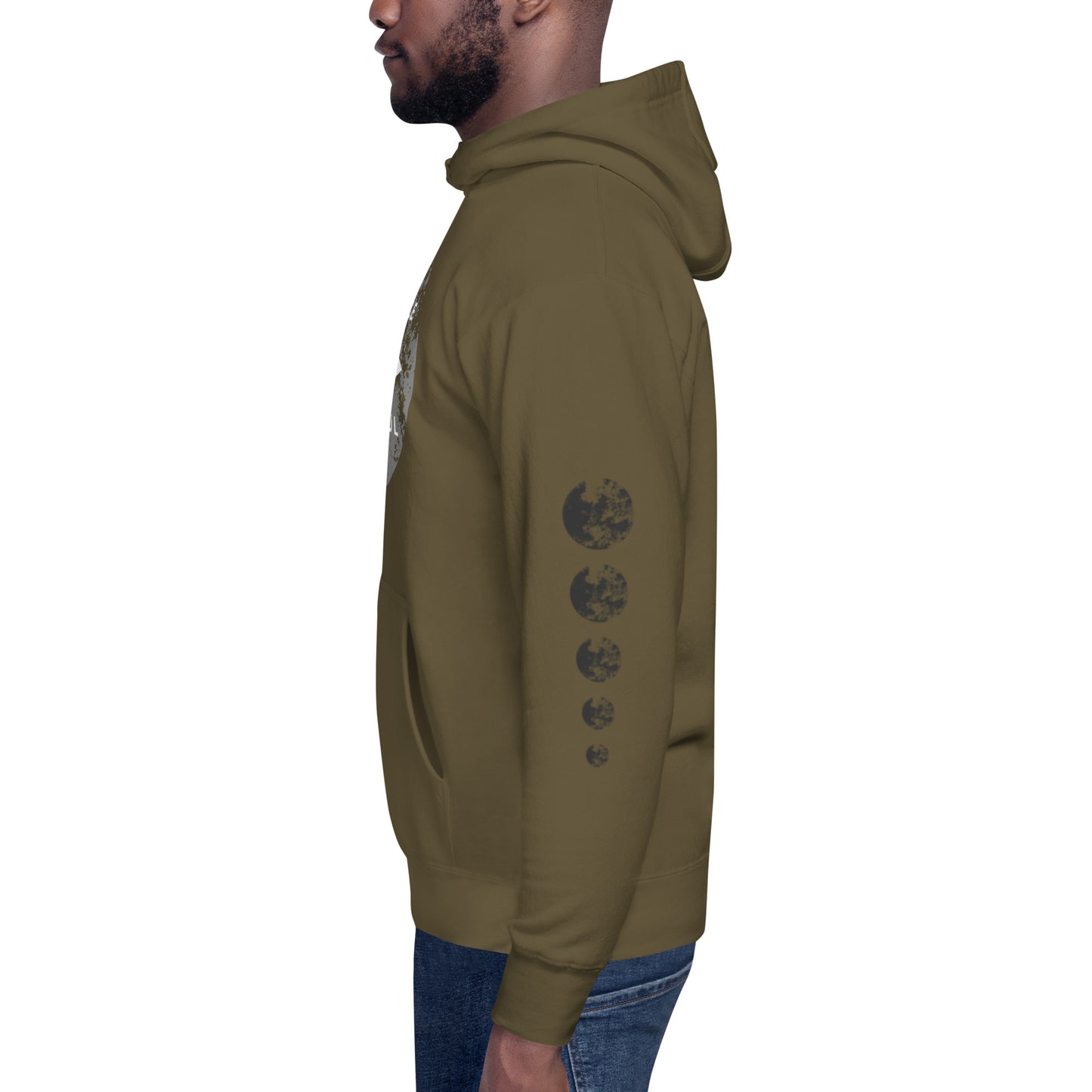 Unisex Hoodie with the Moon