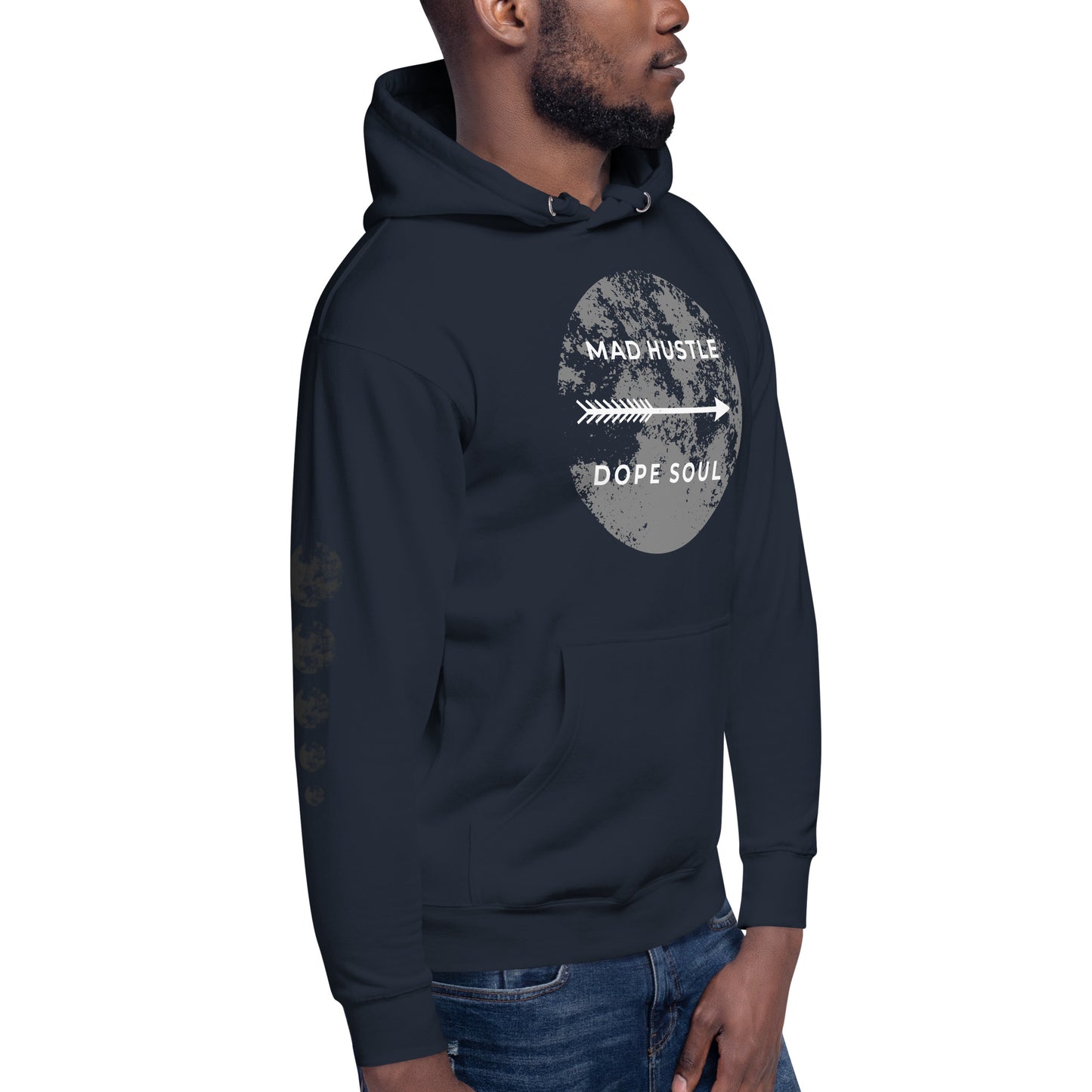 Unisex Hoodie with the Moon