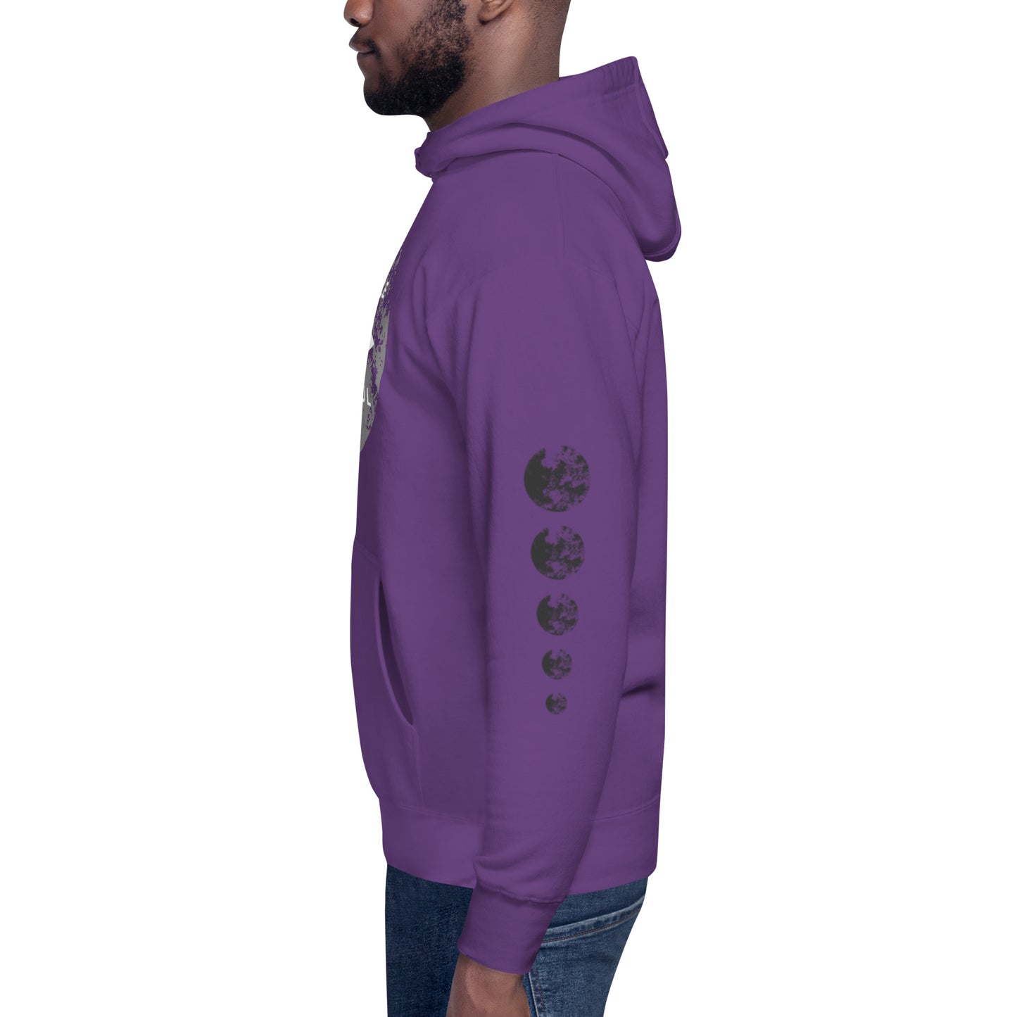 Unisex Hoodie with the Moon