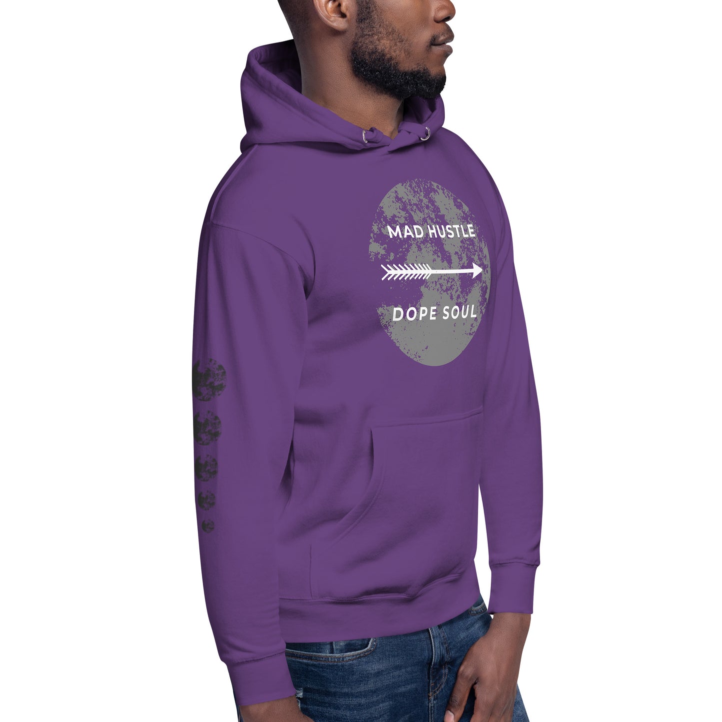 Unisex Hoodie with the Moon