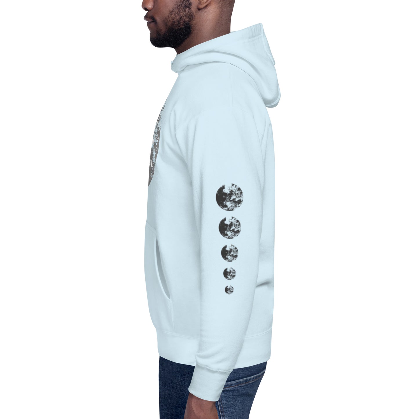 Unisex Hoodie with the Moon