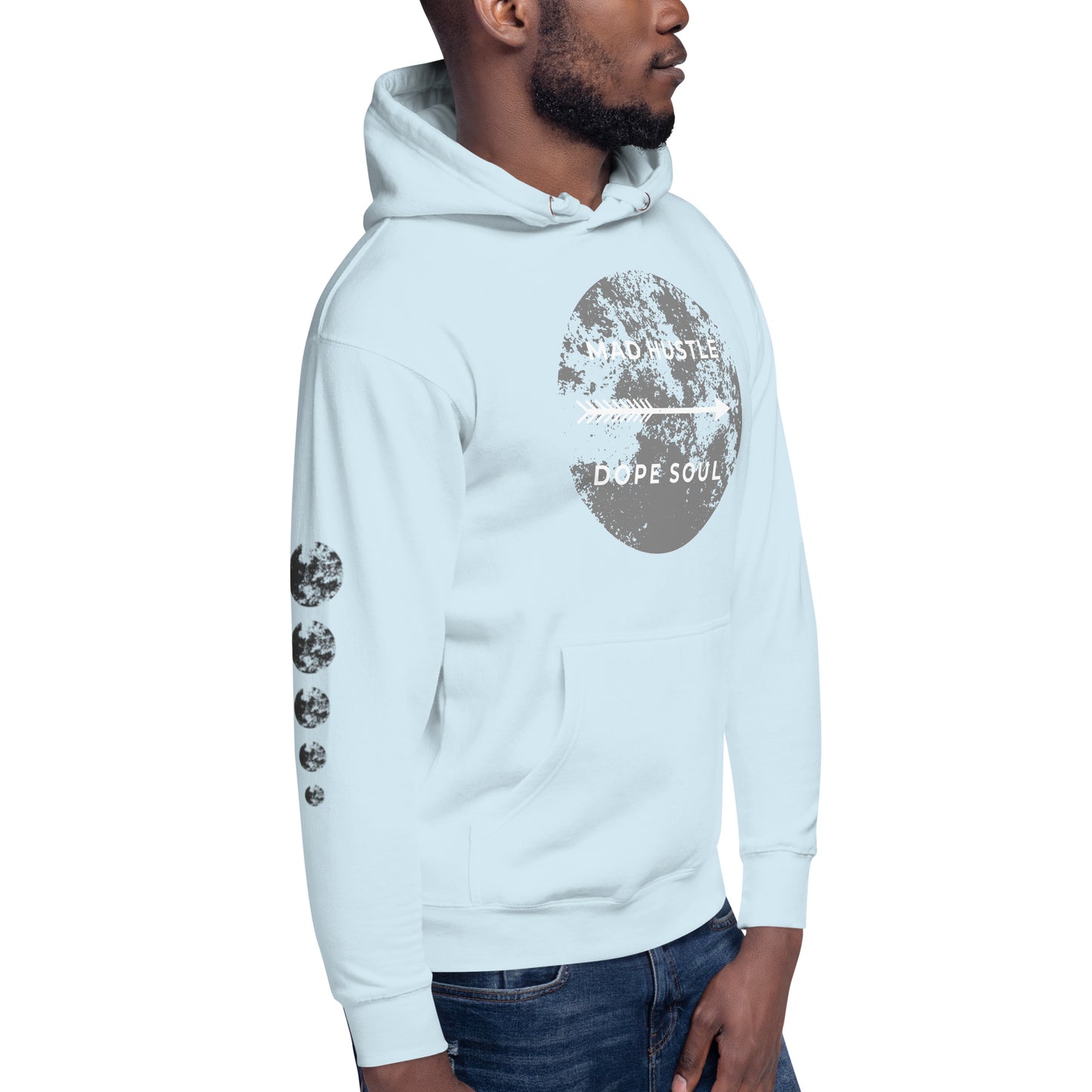 Unisex Hoodie with the Moon