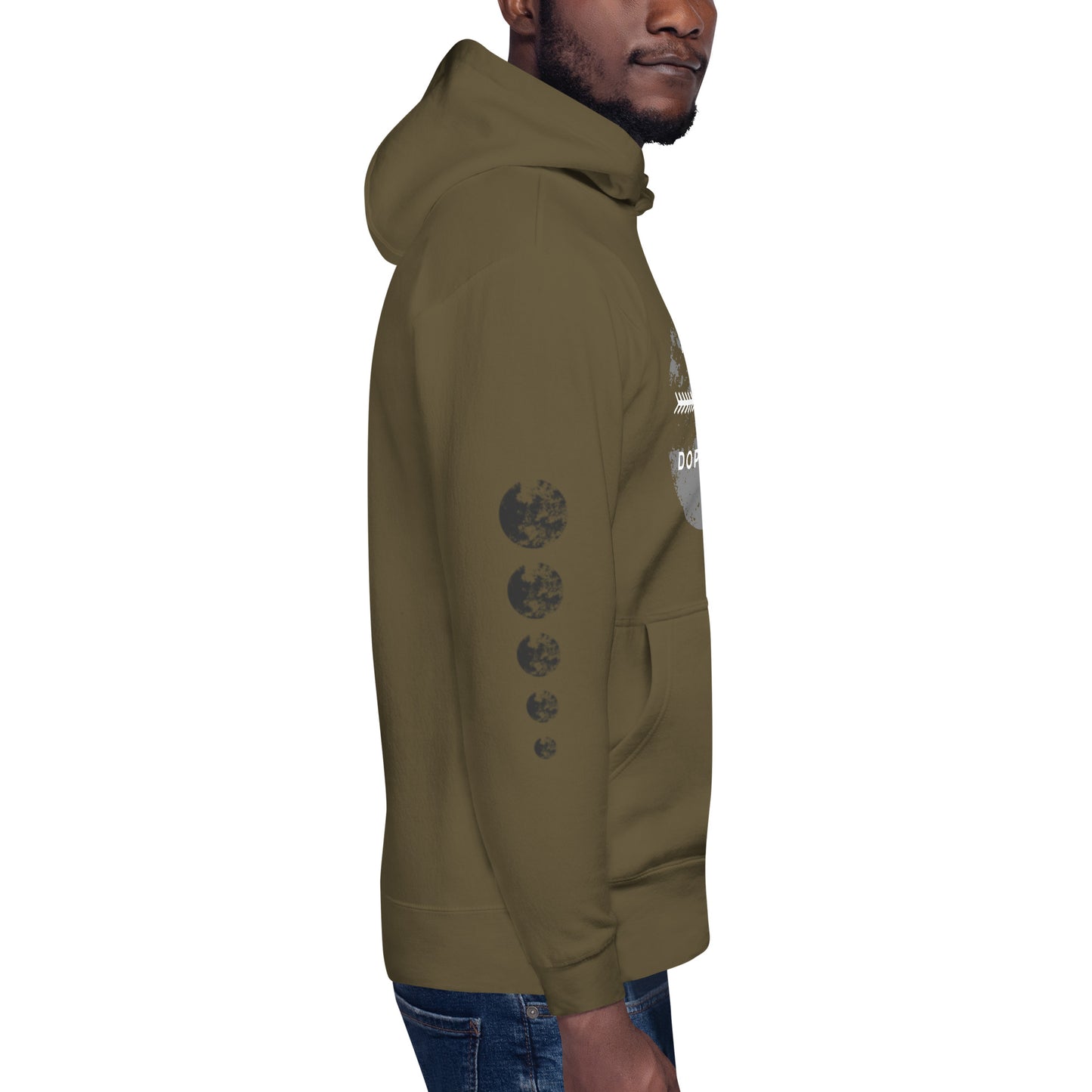 Unisex Hoodie with the Moon